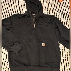 Carhart black half zip